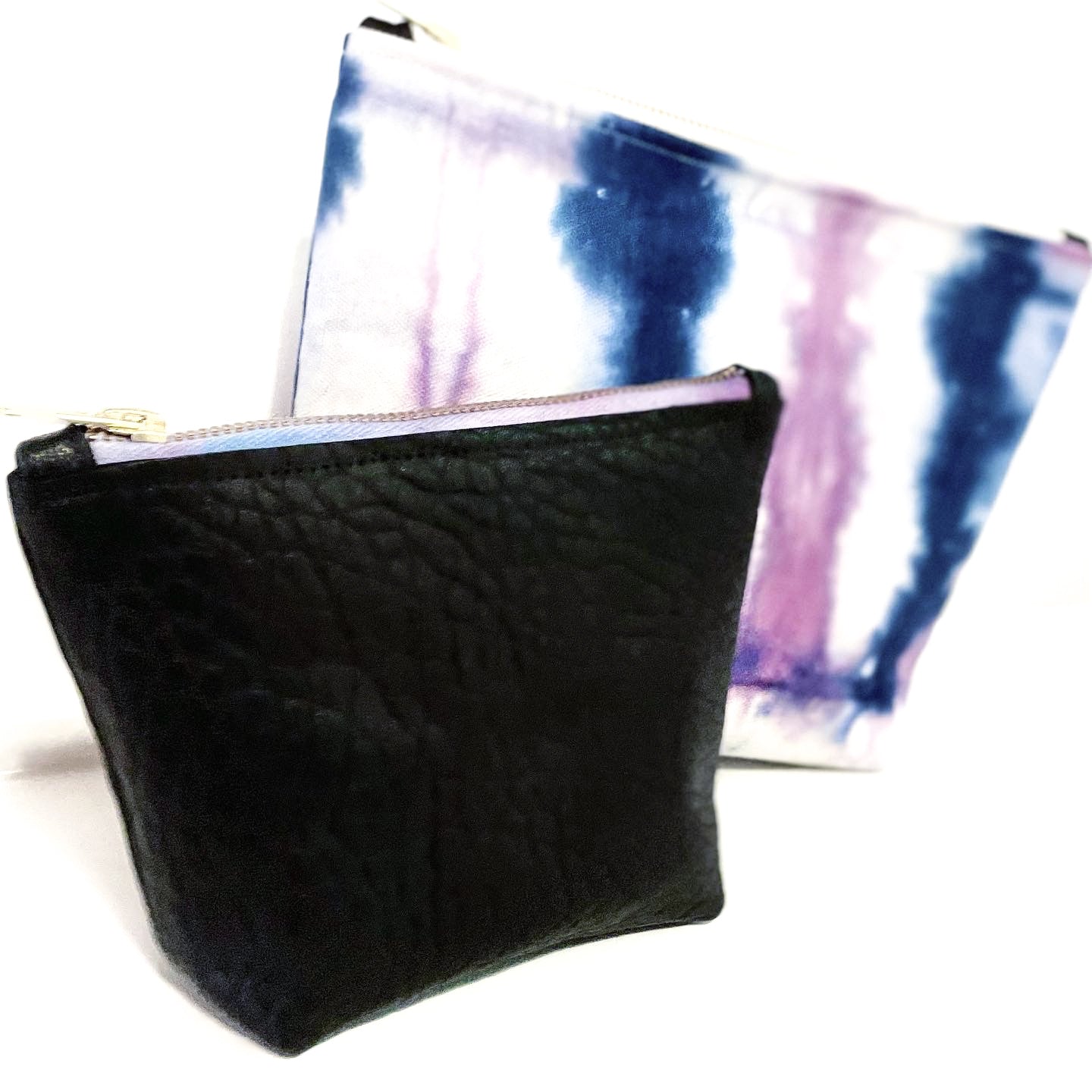 Mini Elle Pouch in Black Leather