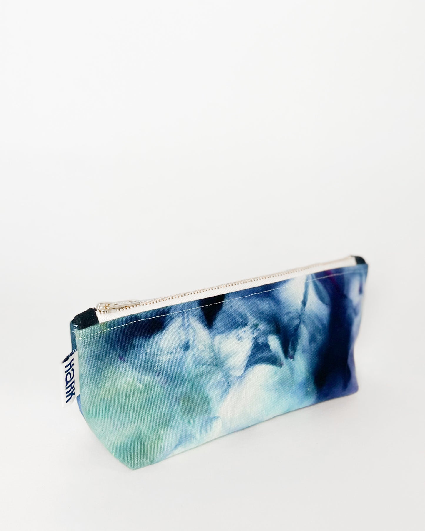 Faye Pencil Canvas Case in Marble
