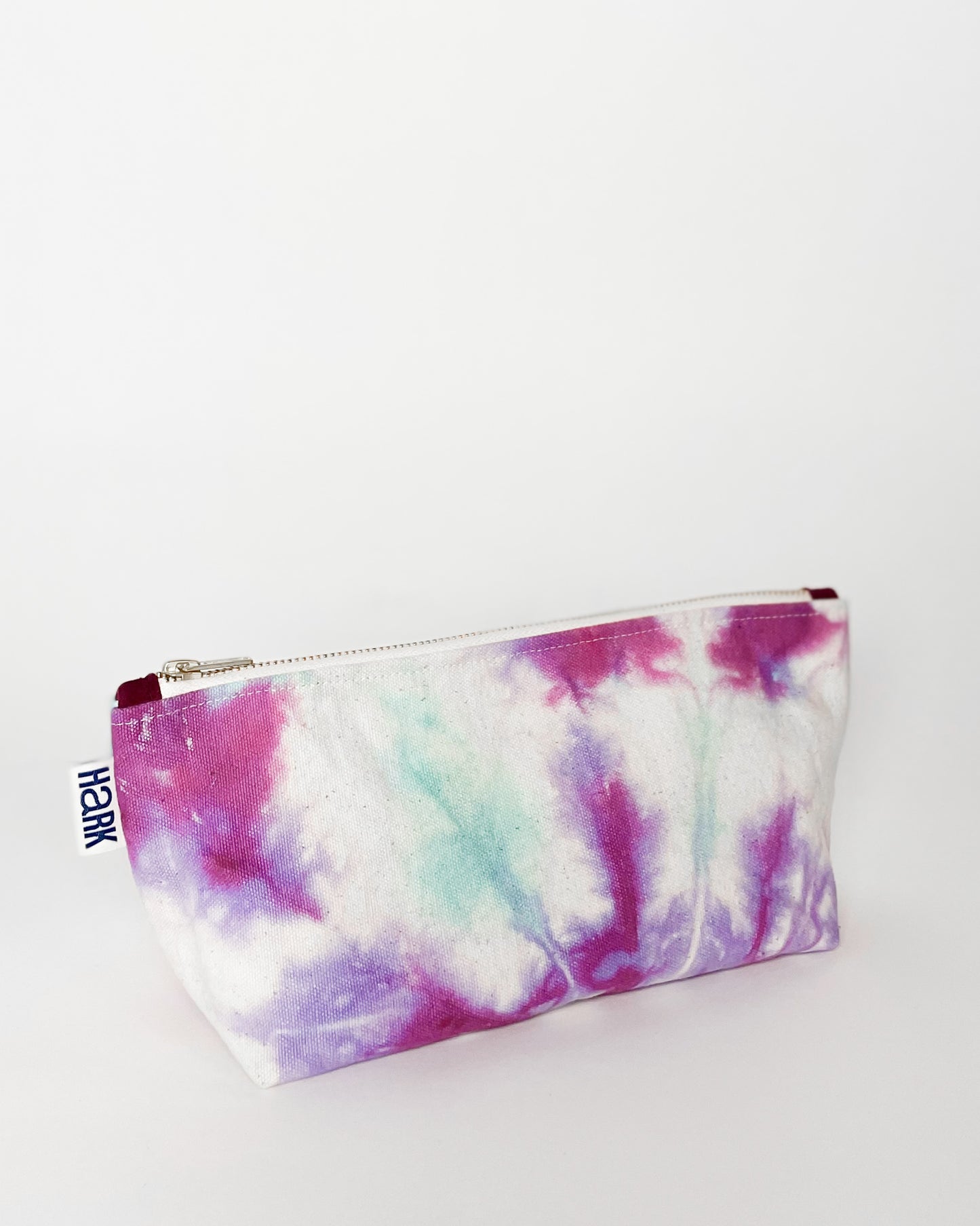 Faye Midi Canvas Pouch in Orchid