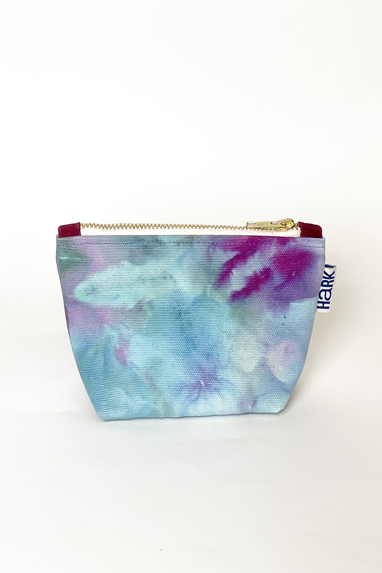 Faye Mini Canvas Pouch in Marble