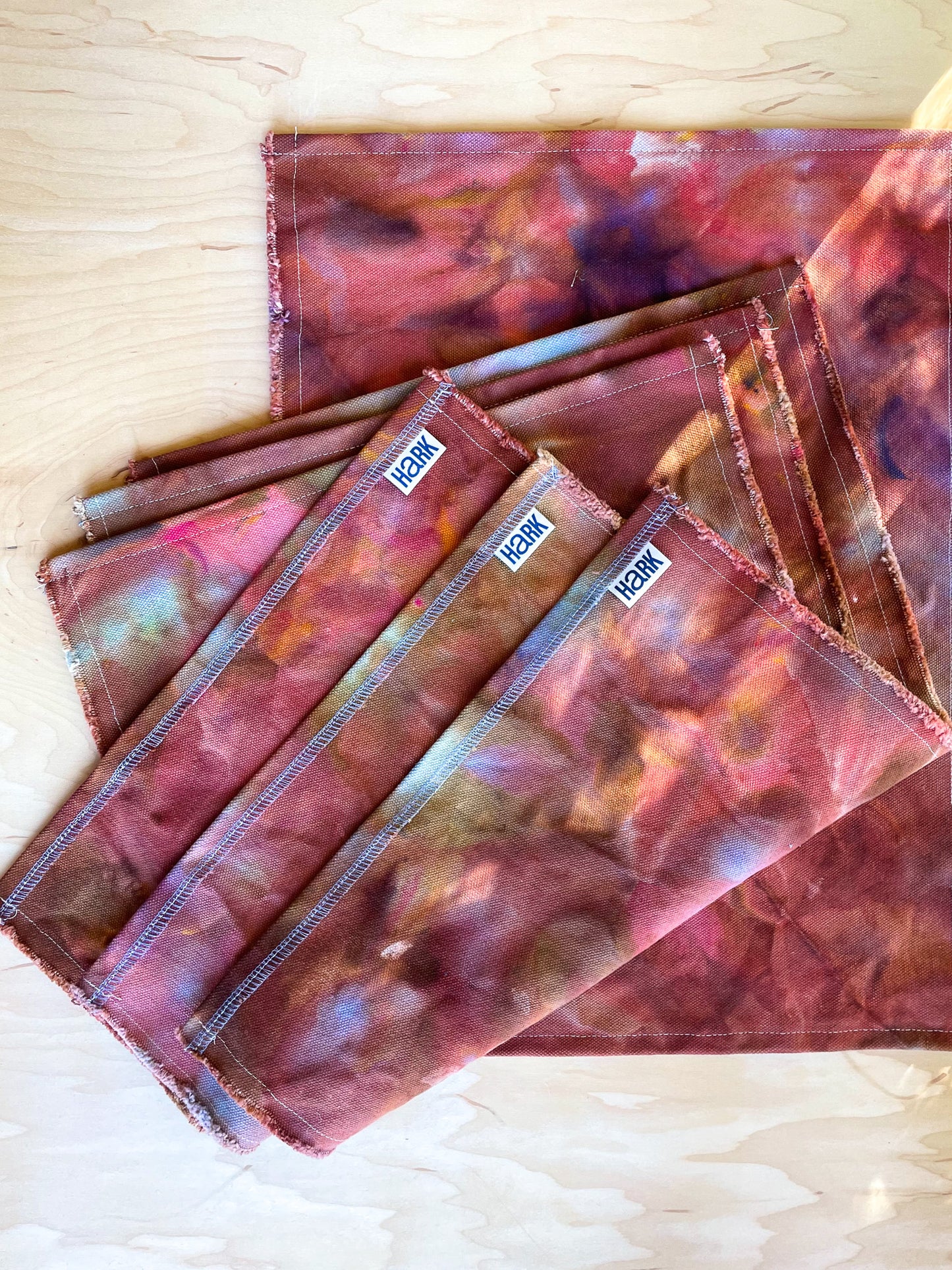 Set of 4 Placemats in Copper