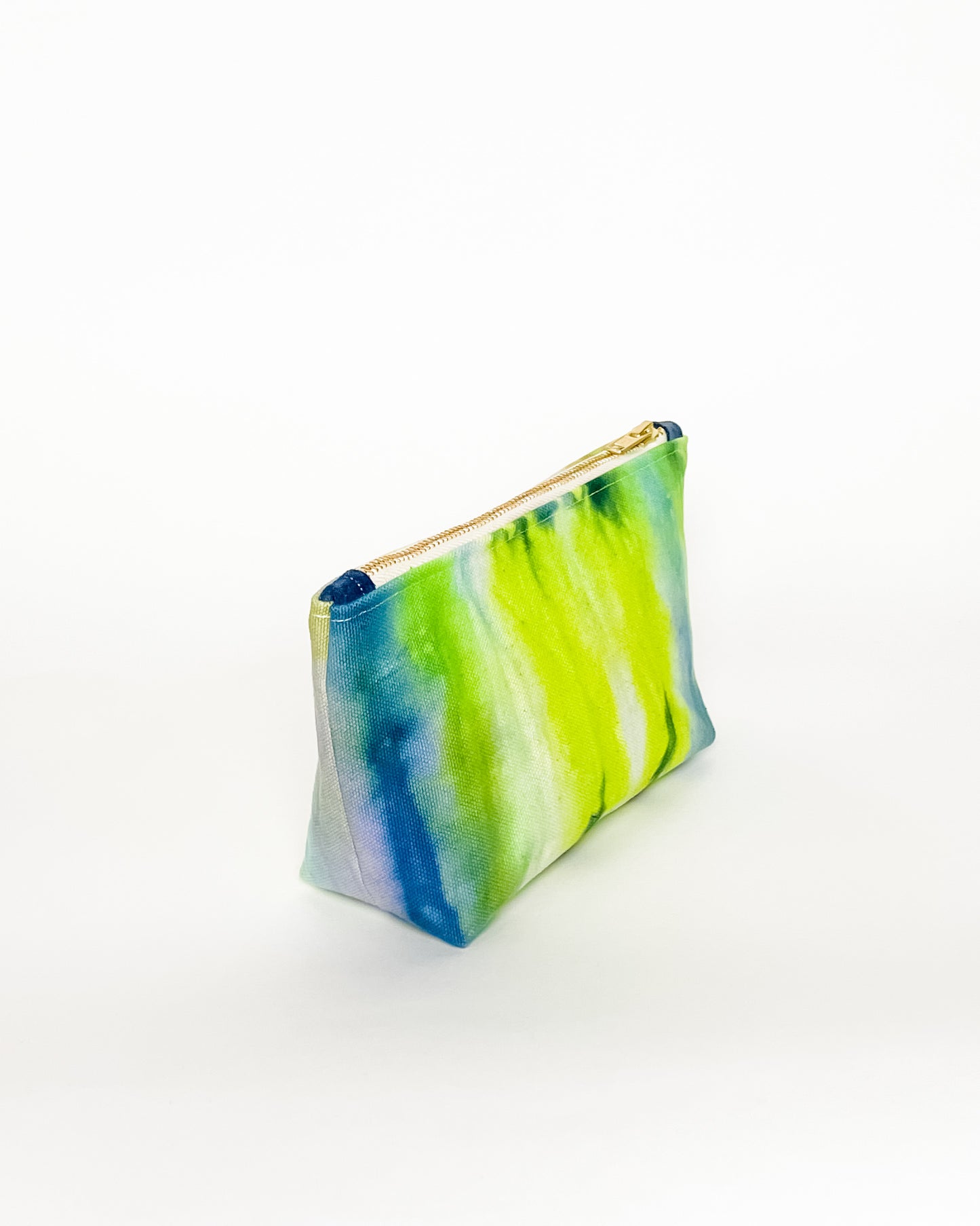 Faye Midi Canvas Pouch in Highlighter