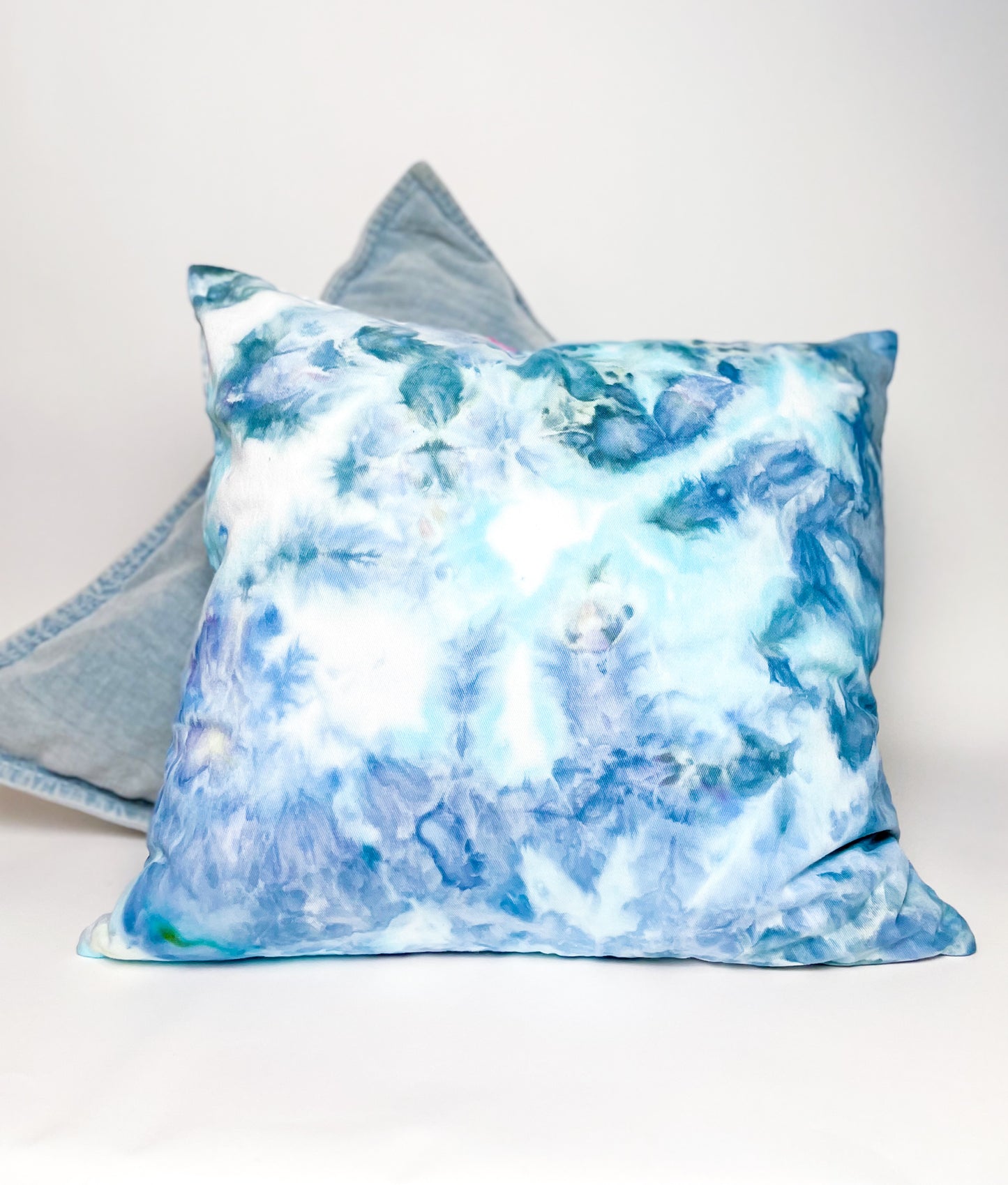 Cotton Throw Pillow Covers in Geode / Set of 2