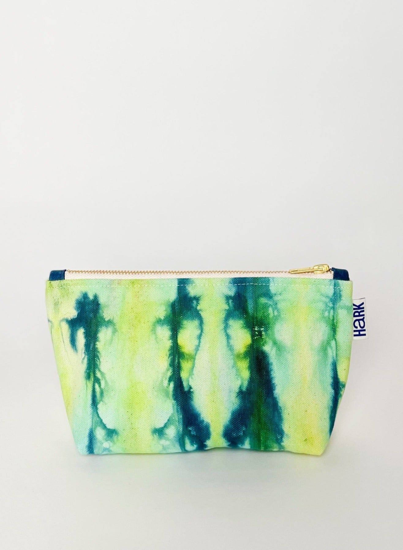 Faye Midi Canvas Pouch in Limeade