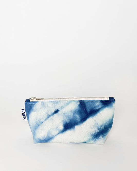 Faye Mini Canvas Pouch in Sky