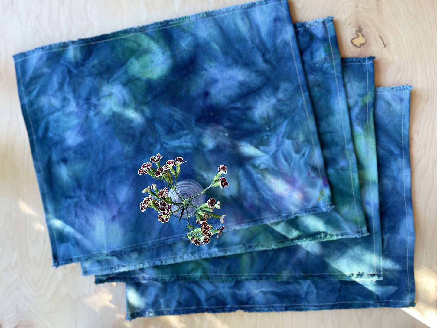 Set of 4 Placemats in Tidepool