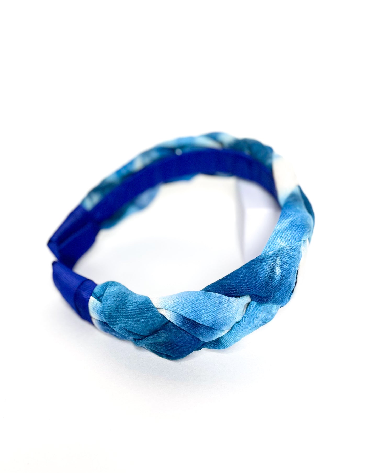 Braided Headband in Ocean