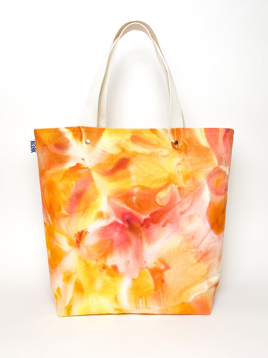 Nora Canvas Tote in Sunset