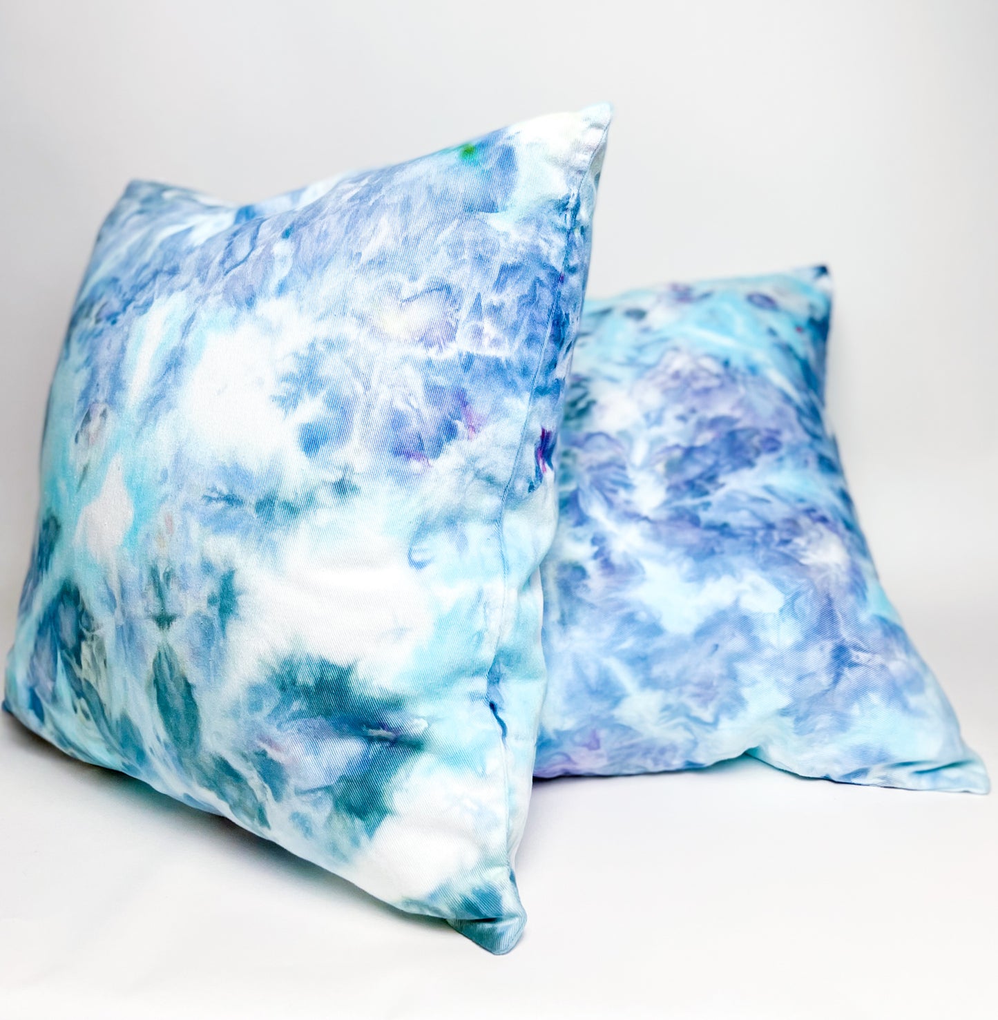 Cotton Throw Pillow Covers in Geode / Set of 2